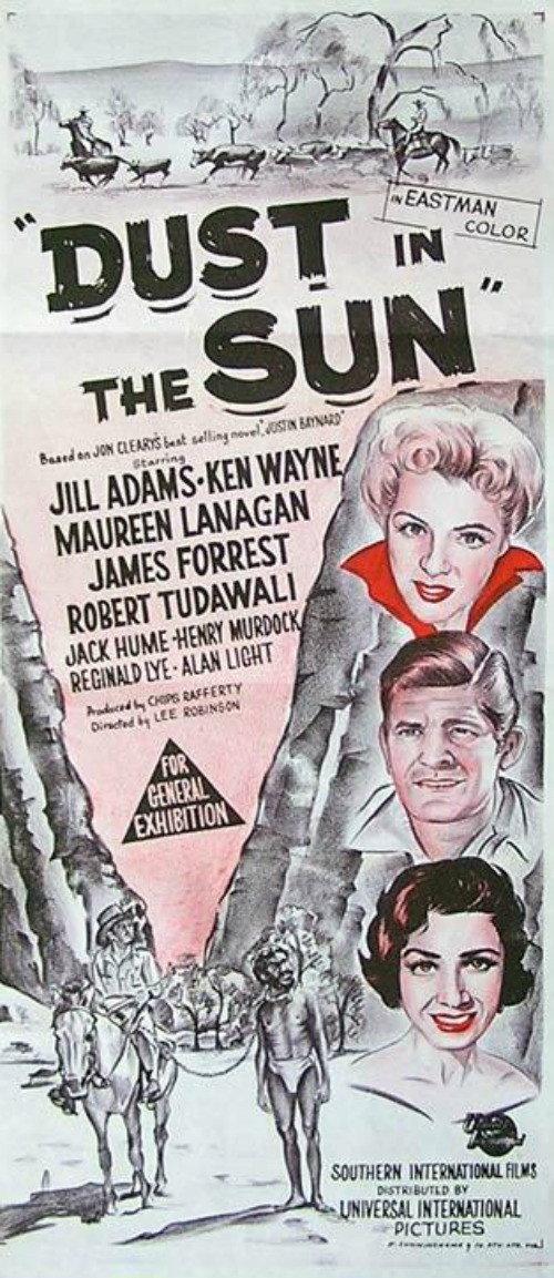 Dust in the Sun 1958 official movie poster