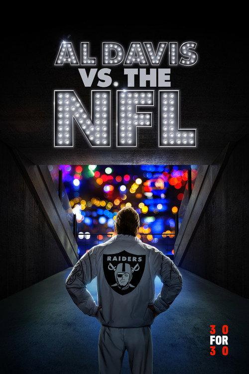Al Davis vs. The NFL 2021 official movie poster