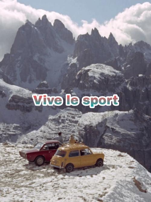 Vive le sport 1969 official movie poster