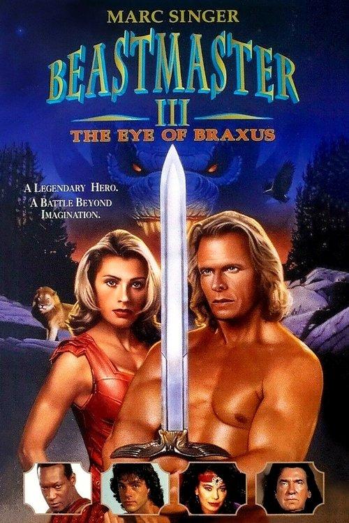 Beastmaster III: The Eye of Braxus 1996 official movie poster