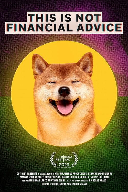 This Is Not Financial Advice 2023 official movie poster
