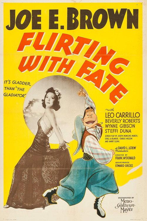 Flirting with Fate 1938 official movie poster