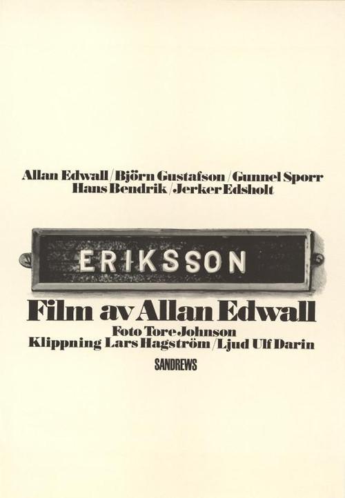 Eriksson 1969 official movie poster