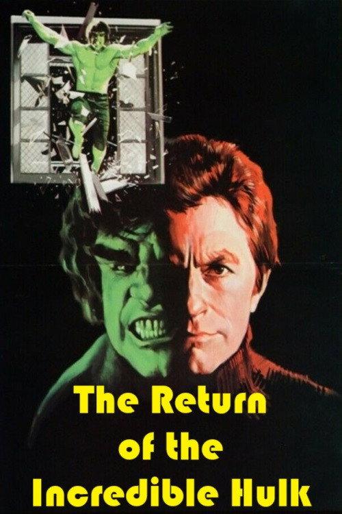 The Return of the Incredible Hulk 1977 official movie poster