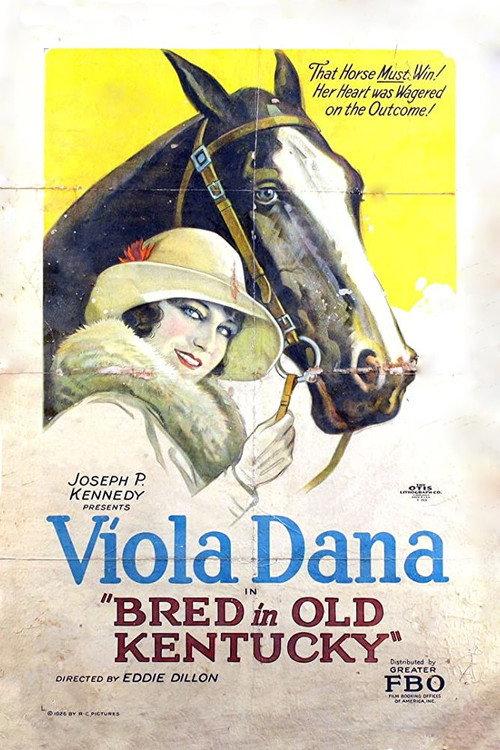 Bred in Old Kentucky 1926 official movie poster