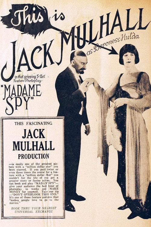 Madame Spy 1918 official movie poster