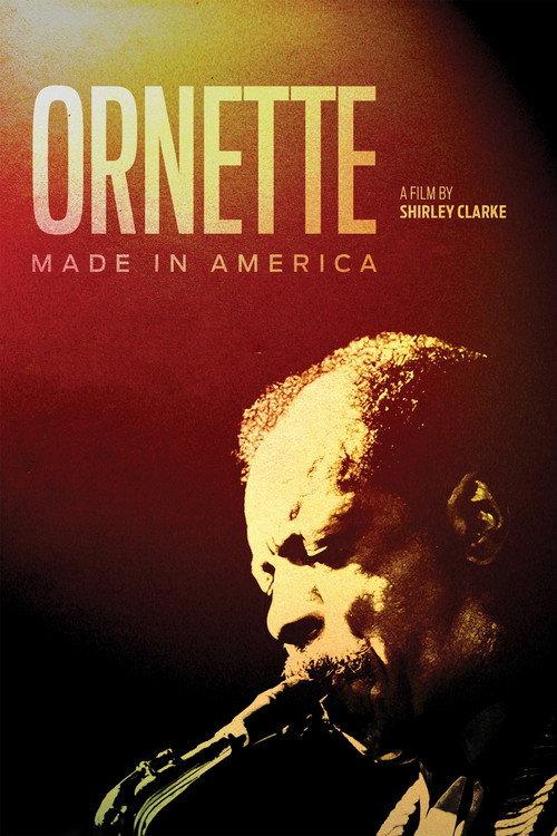 Ornette: Made in America 1986 official movie poster