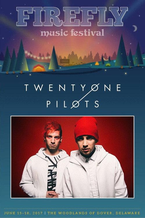 Twenty One Pilots: Firefly 2017 2017 official movie poster