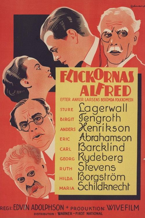 The Girls' Alfred 1935 official movie poster