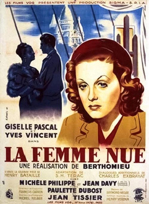 The Naked Woman 1949 official movie poster