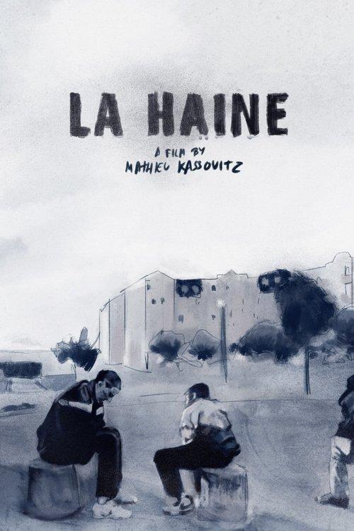 La Haine 1995 official movie poster