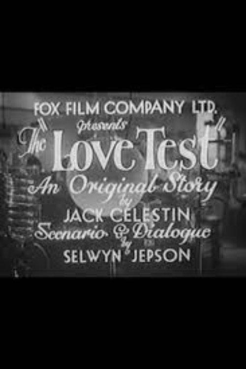 The Love Test 1935 official movie poster