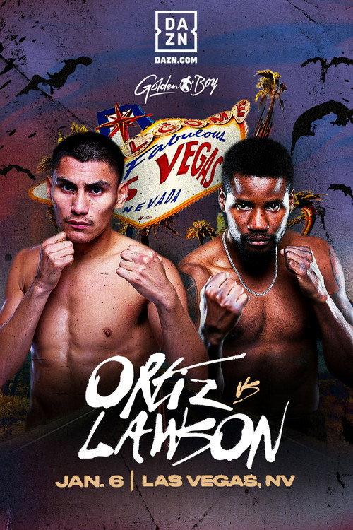 Vergil Ortiz Jr vs. Fredrick Lawson 2024 official movie poster