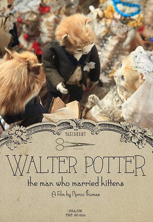 Walter Potter: The Man Who Married Kittens 2015 official movie poster