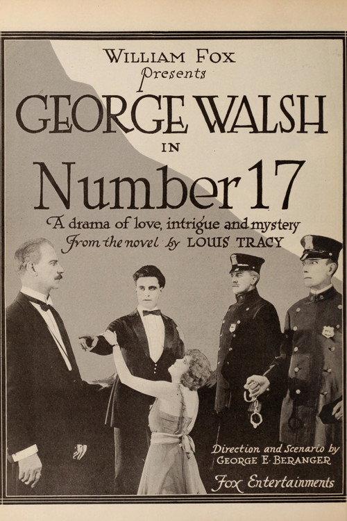 Number 17 1921 official movie poster