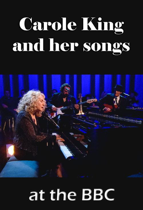 Carole King and her Songs at the BBC 2023 official movie poster