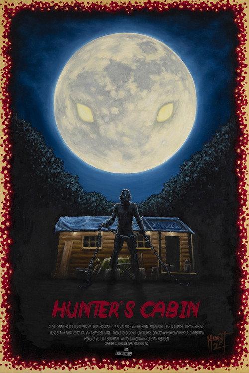 Hunter's Cabin 2021 official movie poster