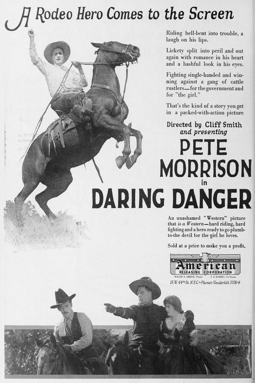 Daring Danger 1922 official movie poster