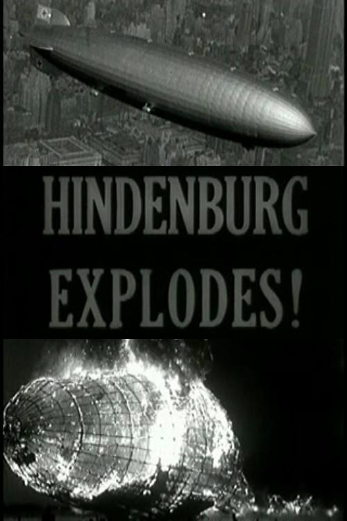 Hindenburg Explodes! 1937 official movie poster