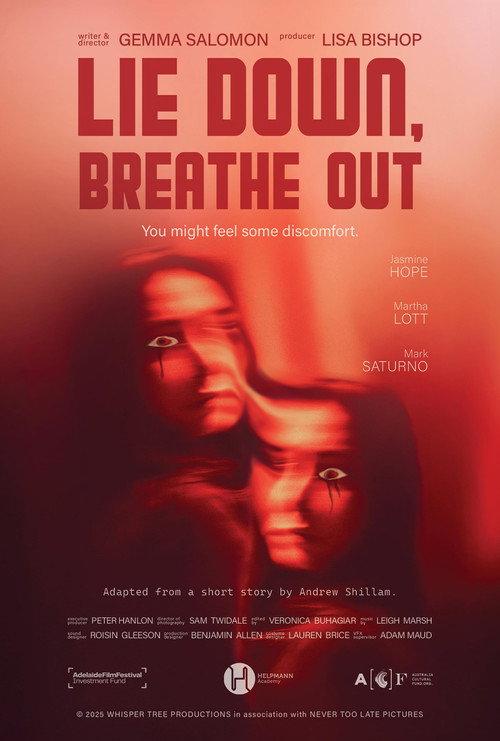 Lie Down, Breathe Out 2025 official movie poster