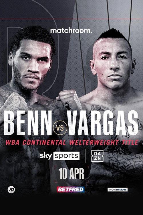 Conor Benn vs. Samuel Vargas 2021 official movie poster