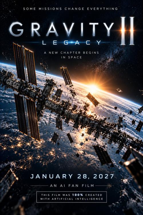 Gravity II: Legacy - An AI Fan Film 2027 official movie poster