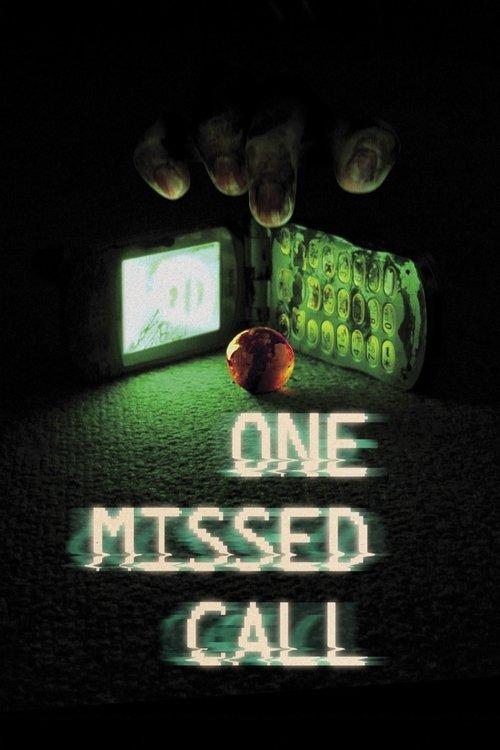 One Missed Call 2003 official movie poster