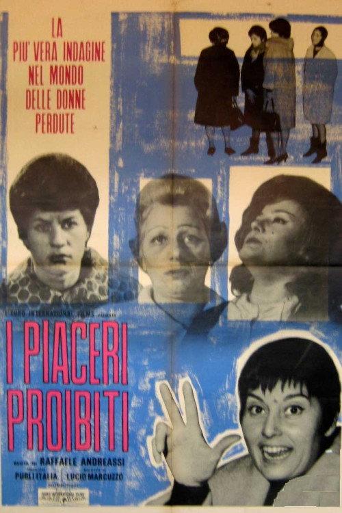 I piaceri proibiti 1963 official movie poster