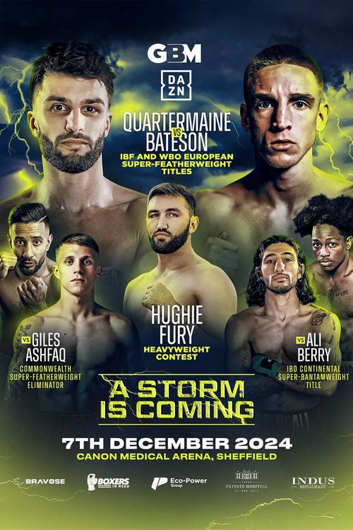 Danny Quartermaine vs. Jack Bateson 2024 official movie poster
