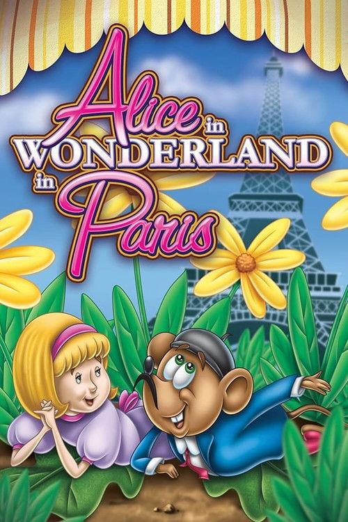 Alice of Wonderland in Paris 1966 official movie poster