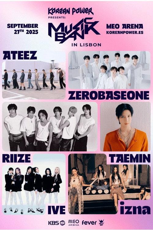 Music Bank in Lisbon 2025 2025 official movie poster