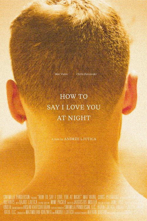 How to Say I Love You at Night 2020 official movie poster