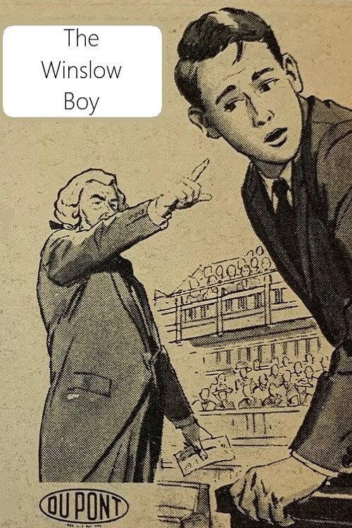 The Winslow Boy 1958 official movie poster