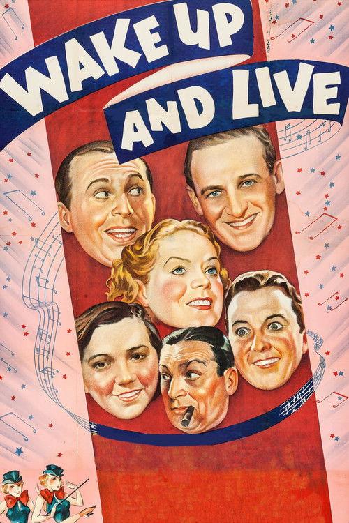 Wake Up and Live 1937 official movie poster