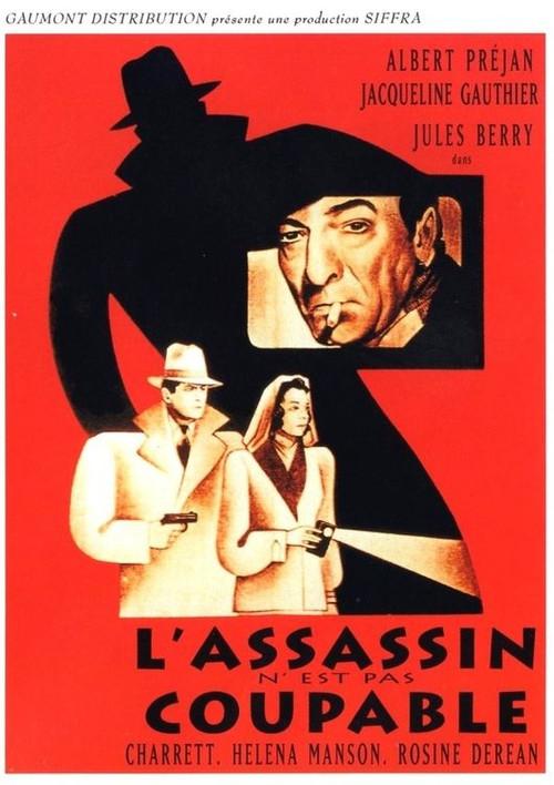 The Murderer Is Not Guilty 1946 official movie poster