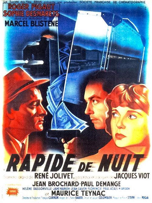 Rapide de nuit 1948 official movie poster