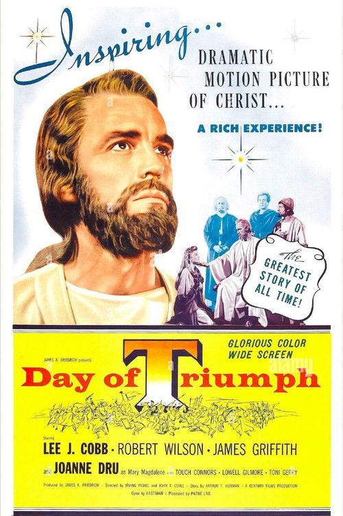 Day of Triumph 1954 official movie poster