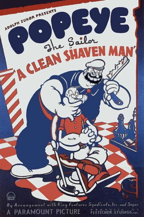 A Clean Shaven Man 1936 official movie poster