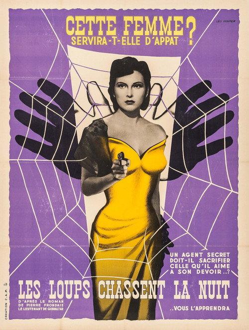 Wolves Hunt at Night 1952 official movie poster