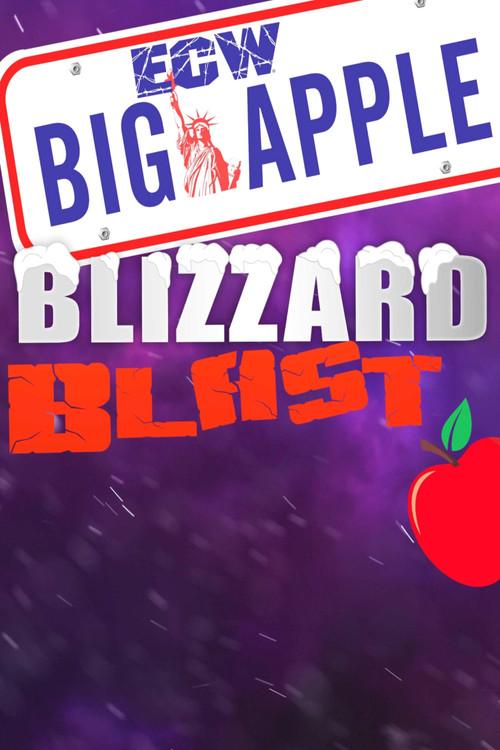 ECW Big Apple Blizzard Blast 1996 official movie poster