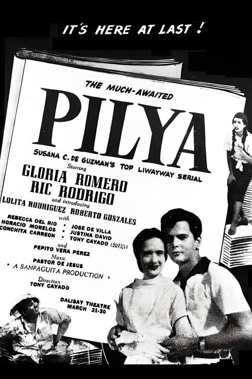 Pilya 1954 official movie poster