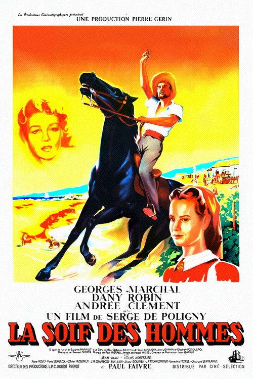 Thirst of Men 1950 official movie poster