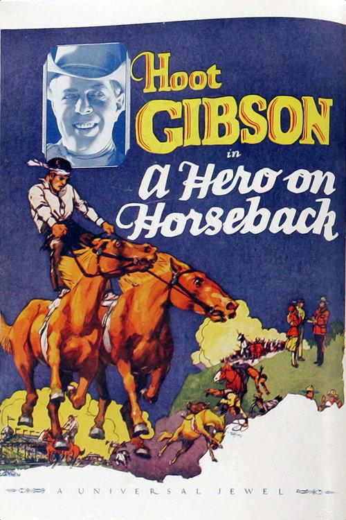 A Hero on Horseback 1927 official movie poster