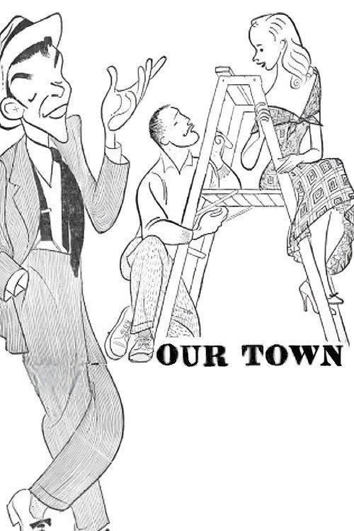 Our Town 1955 official movie poster