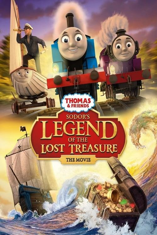 Thomas & Friends: Sodor's Legend of the Lost Treasure: The Movie 2015 official movie poster