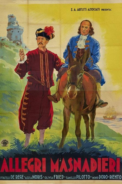 Allegri masnadieri 1939 official movie poster
