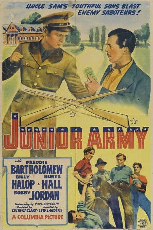 Junior Army 1942 official movie poster