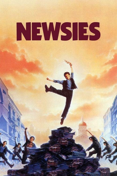 Newsies 1992 official movie poster
