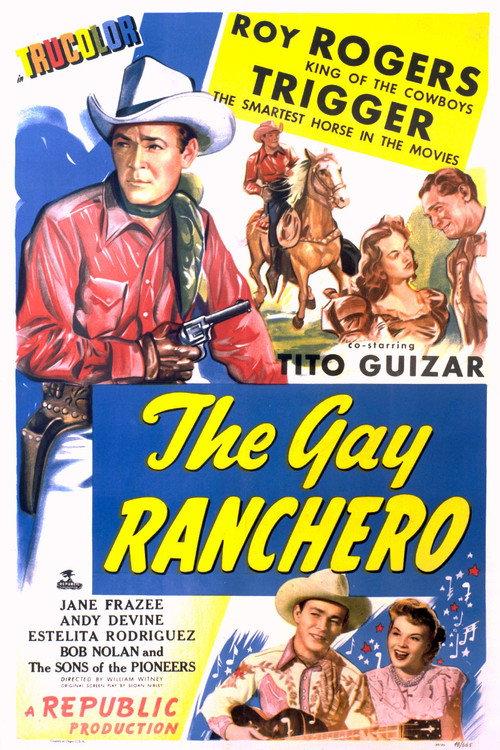 The Gay Ranchero 1948 official movie poster