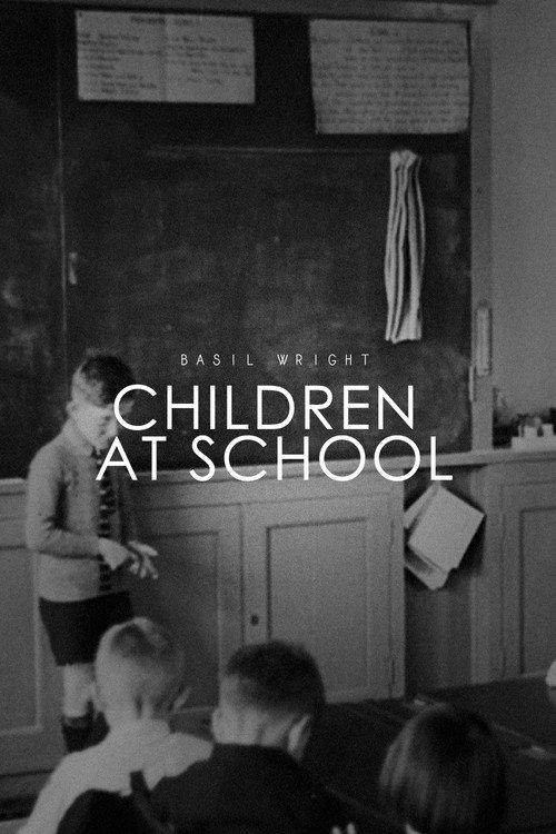 Children at School 1937 official movie poster